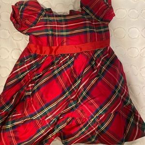 Janie & Jack silk holiday dress